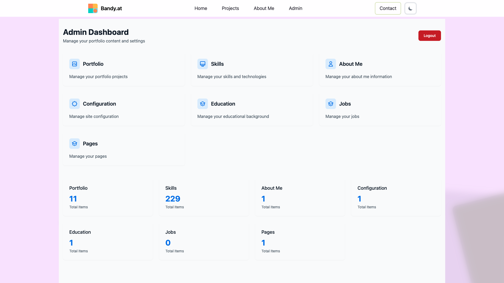 Mein Portfolio-Projekt