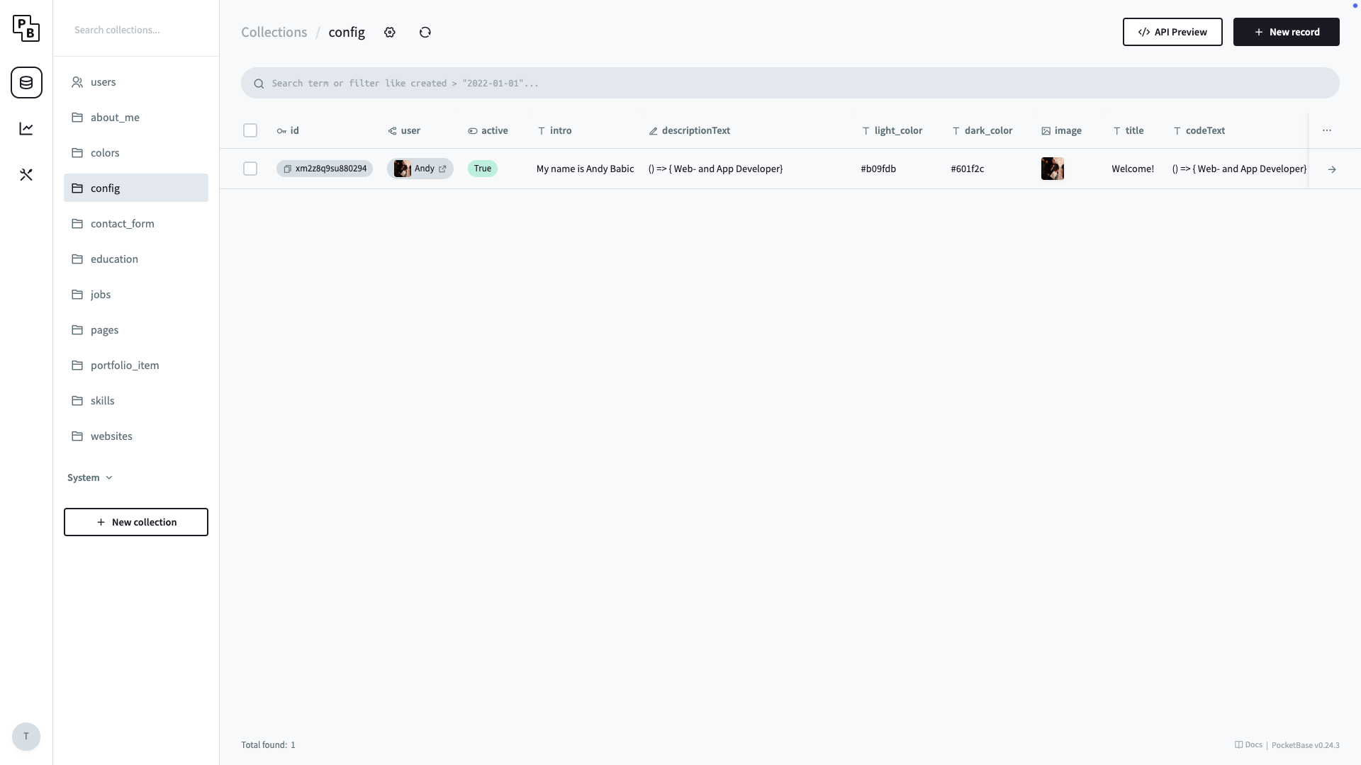 Mein Portfolio-Projekt