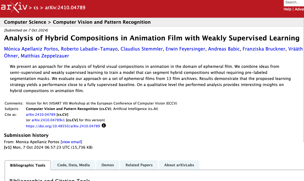Analysis of Hybrid Compositions in Animation Film