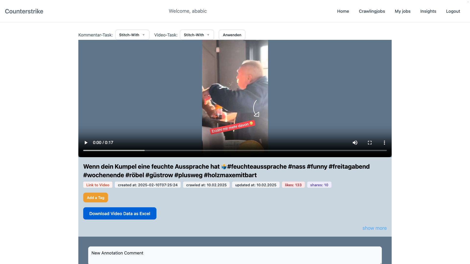 CounterSpeech – Young People Against Online Hate