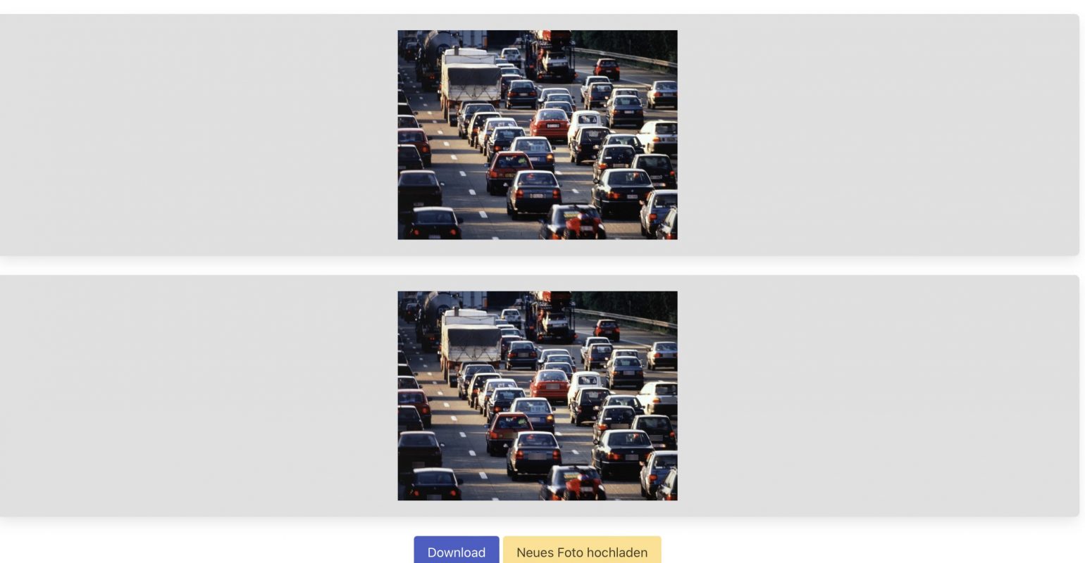 Car plates detection