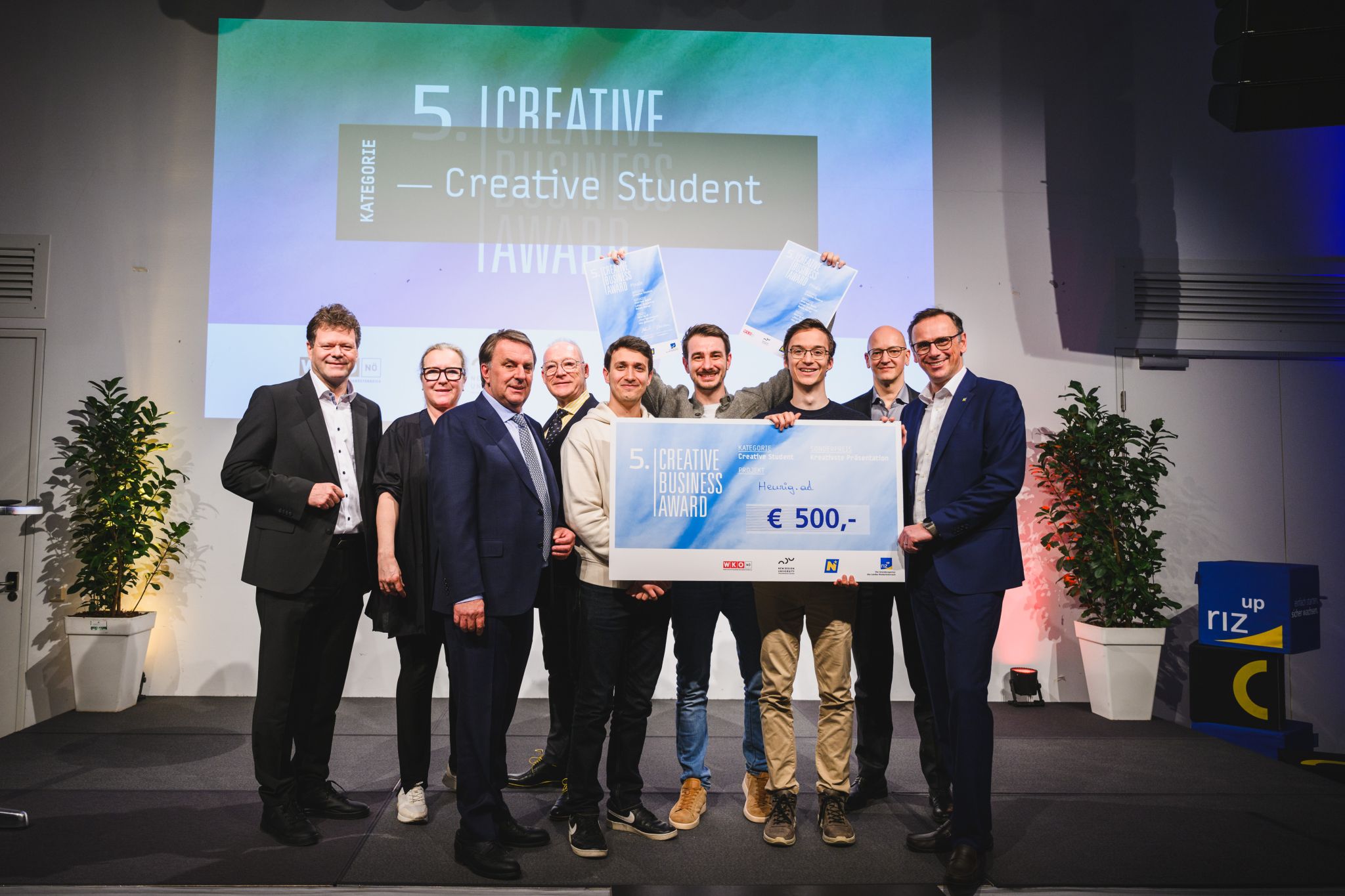 Sonderpreis kreativster Pitch — 5. Creative Business Award